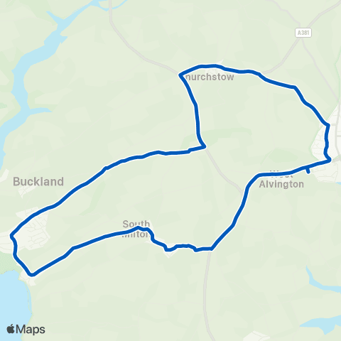 Tally Ho! Kingsbridge School - Kingsbridge School map