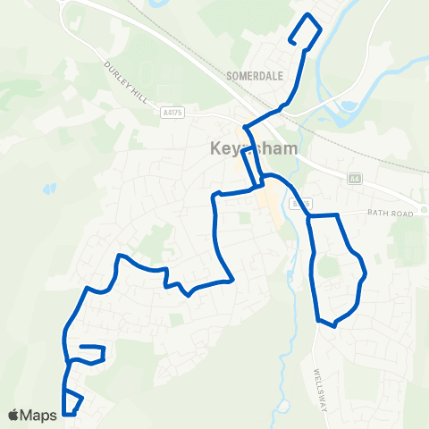 The Big Lemon The Chocolate Quarter - Hercules Way map