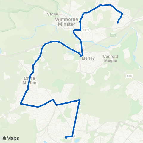 Xelabus Foxcroft Dr - Parkstone Grammar School map