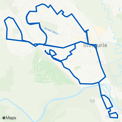 Watermill Coaches Town Hall - Town Hall map