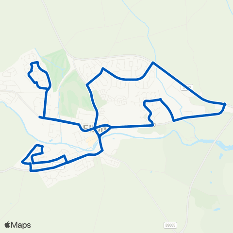 Watermill Coaches Market Street - Market Street map