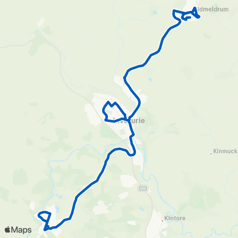 Watermill Coaches The Square - High Street map