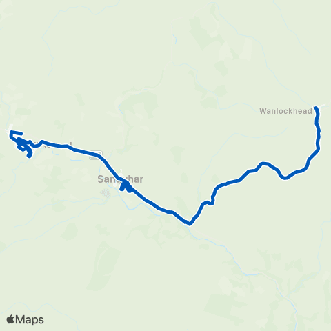 W Brownrigg Main Street - Museum of Lead Mining map