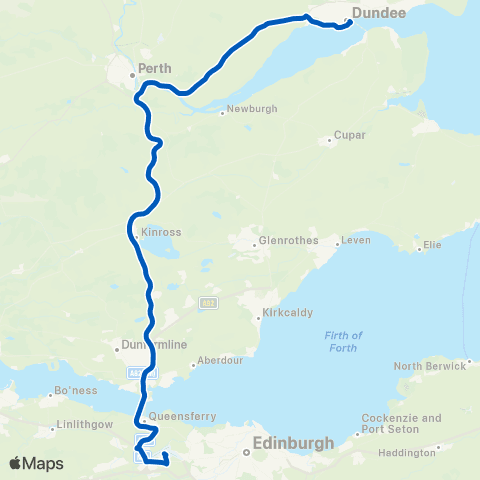 Xplore Dundee Malmaison - Airport map