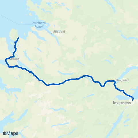 Westerbus Bus Station Stance 7 - Post Office map