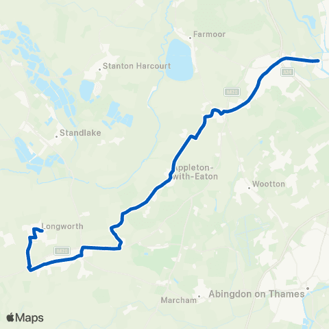 Thames Travel Old Forge - Matthew Arnold School map