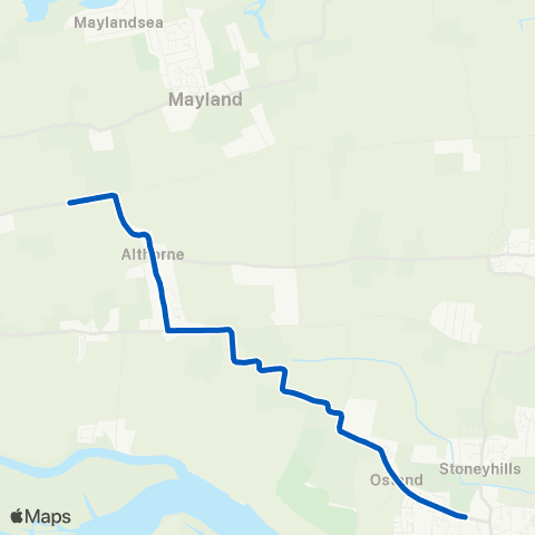 Stephensons of Essex Greenacres - Ormiston Rivers map