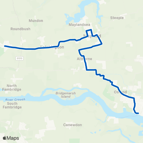 Stephensons of Essex St Stephens Road - Clock Tower map