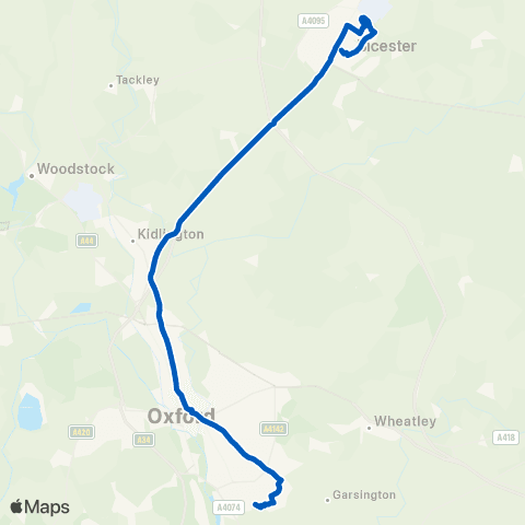 Thames Travel Pioneer Square - Kassam Stadium map