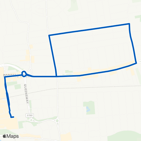 Stephensons of Essex Heygate Avenue - Heygate Avenue map