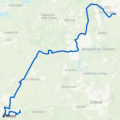 Thames Travel Kassam Stadium - Seymore Crescent map