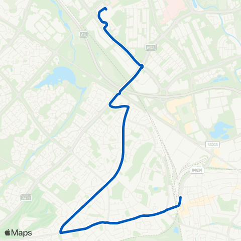 Z & S Transport St Paul's Catholic School - Bus Station map