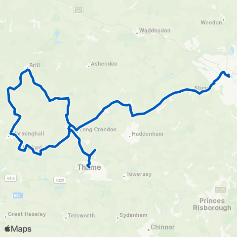 Z & S Transport College Crescent - Great Western Street map