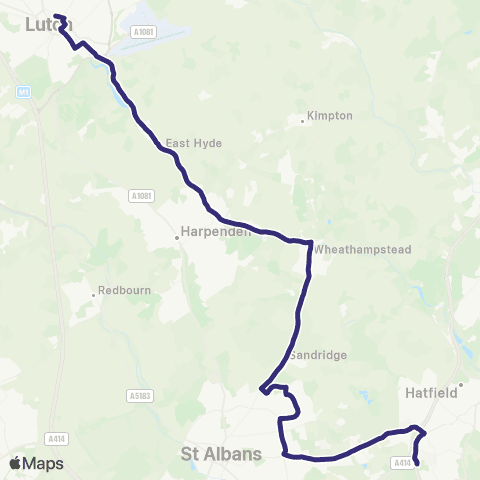 Uno Luton Station Interchange - The Forum map