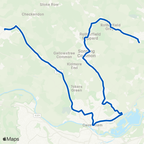 Whites Coaches Gillotts School - War Memorial map