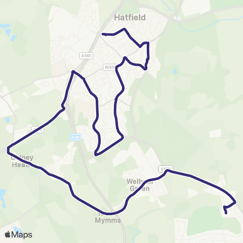 Uno Chelwood Avenue - Chancellor's School map