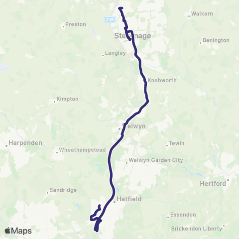 Uno Lister Hospital - Gypsy Moth Avenue map