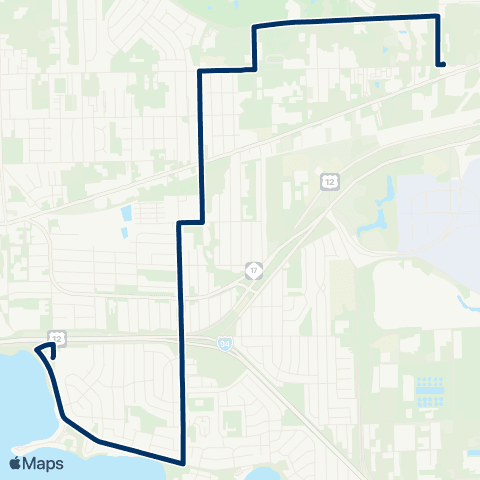 TheRide Harris - Ford map