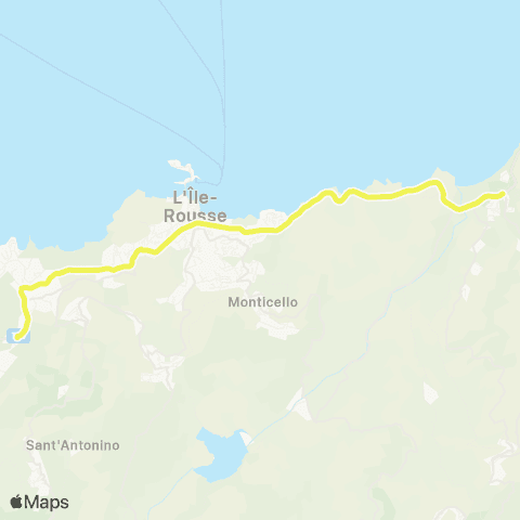 A Balanina ZA Corbara-Île Rousse-l'Osari map