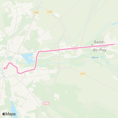 AggloBus Nation - Saint Germain map