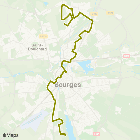 AggloBus Centre hippique - Asnieres map