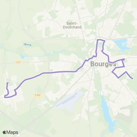 AggloBus La Chapelle - Pyramides map