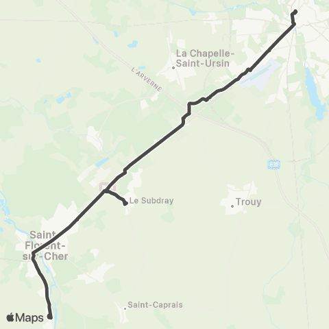AggloBus Nation - St Florent map