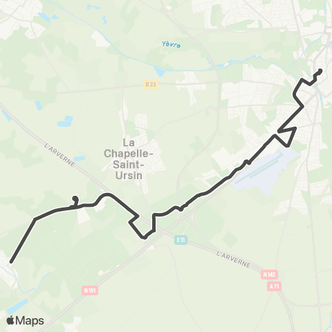 AggloBus Nation - Morthomiers map