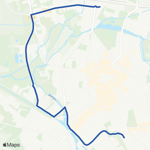 AggloBus Noxibus map