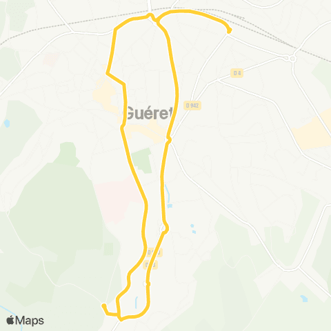 agglo'Bus Gare - Brésard - Carnot - Anna Quinquaud - CDG map