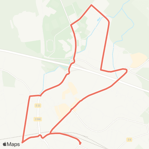 agglo'Bus Gare - École Prévert - Collège Nadaud - Taberly - Berry map