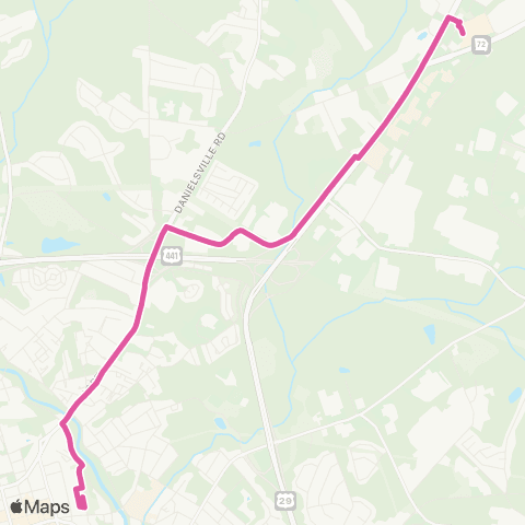 Athens Clarke County Transit Athens Tech map