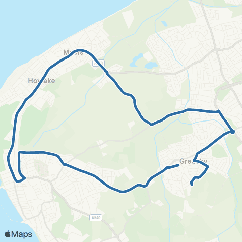 Al's Coaches Our Lady of Pity School - China Farm Ln map