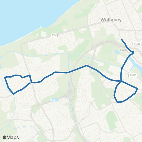 Al's Coaches Chadwick Street - Fox Hey Road map