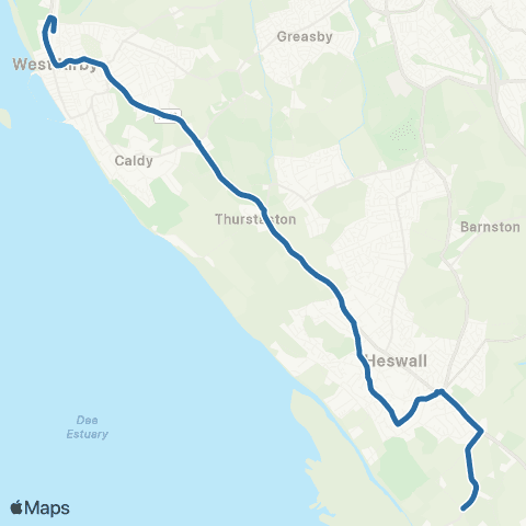 Al's Coaches Graham Road Grammar School - Wood Lane map