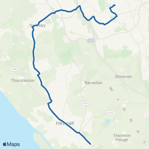 Al's Coaches Kingsmead Road - Boathouse Lane map