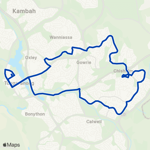 ACTION Chisholm Loop via Richardson & Erindale map
