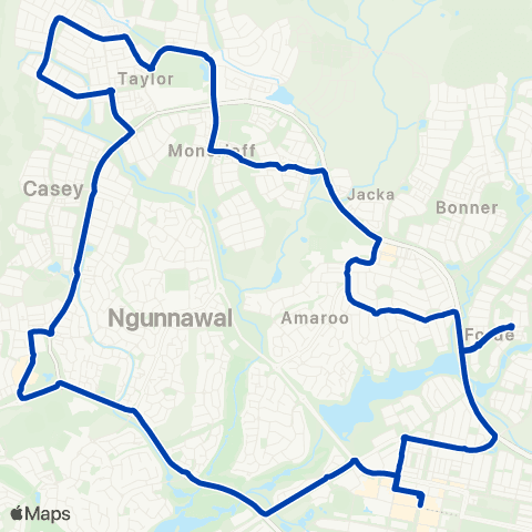 ACTION Taylor Loop via Amaroo & Moncrieff map