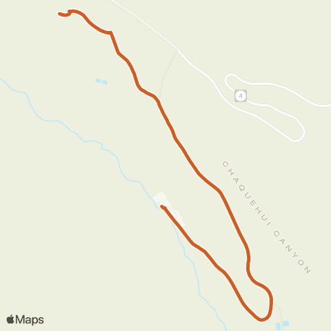 Atomic City Transit Bandelier map