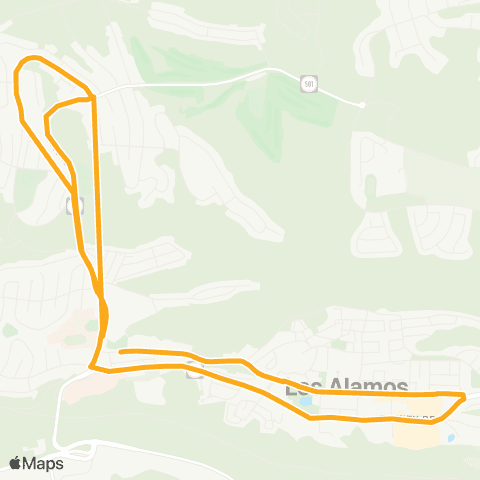 Atomic City Transit N Community Express map