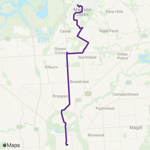 Torrens Transit Mawson Interchange - City map