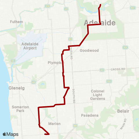 Torrens Transit Marion Centre Interchange - City map