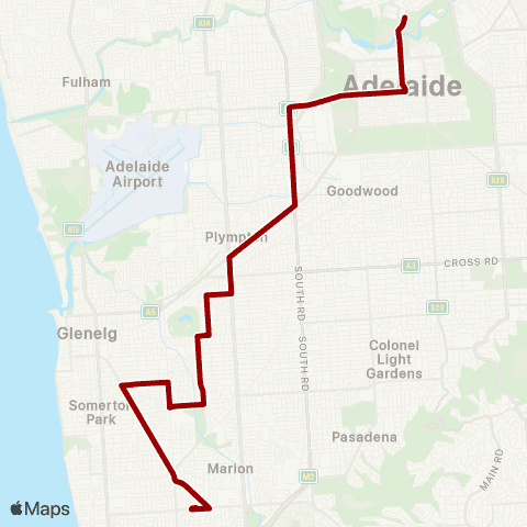Torrens Transit Marion Centre Interchange - City map