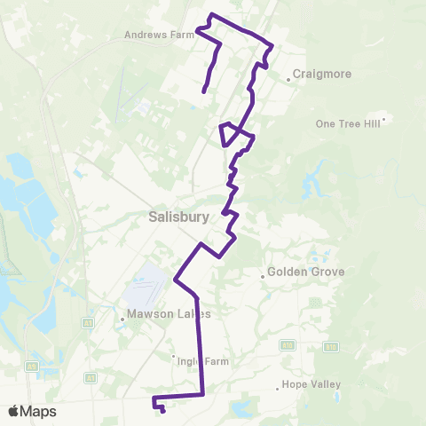 Torrens Transit Edinburgh North - Heritage College map