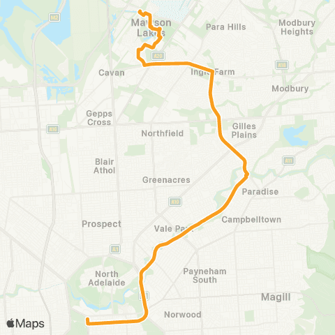 Torrens Transit Mawson Interchange - City map