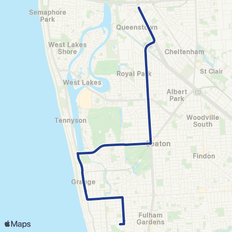 Torrens Transit Alberton - St Michael's Secondary Campus map