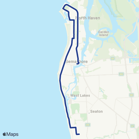 Torrens Transit St Michael's Secondary Campus - Birkenhead map