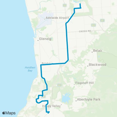 Busways Old Reynella Interchange - City map