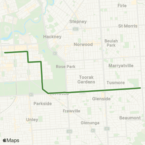 SouthLink Burnside - City map