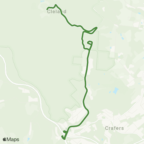 SouthLink Crafers - Cleland Wildlife Park map